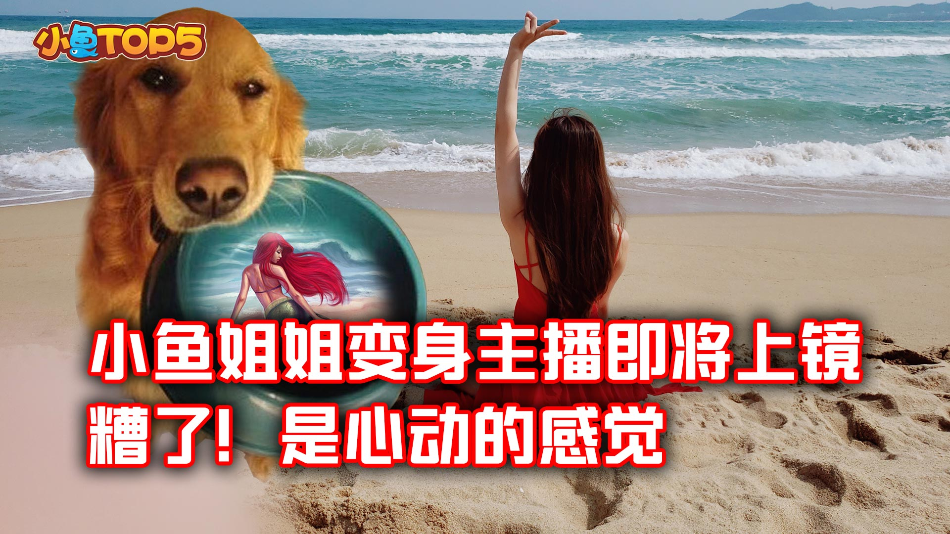 小鱼Top5主播篇:小鱼姐姐变身主播即将上镜?糟了!是心动的感觉